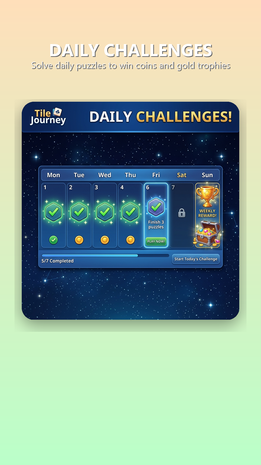 Tile Journey Daily Challenges
